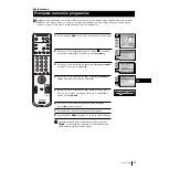 Preview for 80 page of Sony Grand Wega KF-50SX100K Instruction Manual