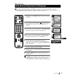 Preview for 112 page of Sony Grand Wega KF-50SX100K Instruction Manual