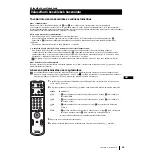 Preview for 124 page of Sony Grand Wega KF-50SX100K Instruction Manual