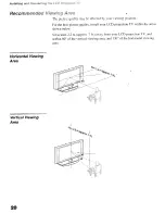 Preview for 20 page of Sony GRAND WEGA KF 60DX100 Operating Instruction