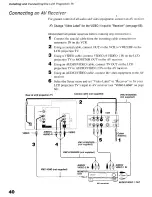 Preview for 40 page of Sony GRAND WEGA KF 60DX100 Operating Instruction