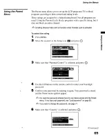 Preview for 69 page of Sony GRAND WEGA KF 60DX100 Operating Instruction