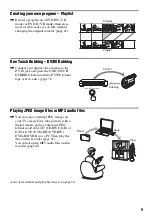 Preview for 9 page of Sony GX355 - RDR DVD Recorder Operating Instructions Manual