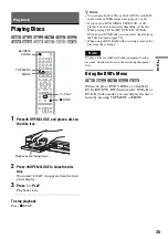 Preview for 35 page of Sony GX355 - RDR DVD Recorder Operating Instructions Manual