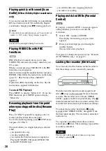 Preview for 38 page of Sony GX355 - RDR DVD Recorder Operating Instructions Manual