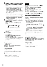 Preview for 48 page of Sony GX355 - RDR DVD Recorder Operating Instructions Manual