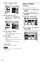 Preview for 66 page of Sony GX355 - RDR DVD Recorder Operating Instructions Manual