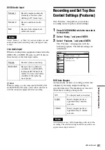 Preview for 81 page of Sony GX355 - RDR DVD Recorder Operating Instructions Manual