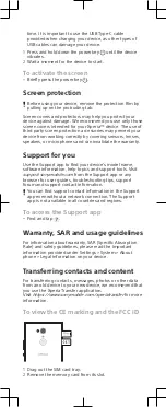 Preview for 2 page of Sony H4213 Startup Manual