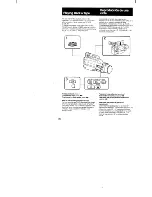 Preview for 30 page of Sony Handycam CCD-FX200 Operation Manual