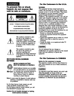 Preview for 2 page of Sony Handycam CCD-TR40 User Manual