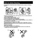 Preview for 12 page of Sony Handycam CCD-TR40 User Manual