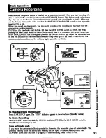 Preview for 13 page of Sony Handycam CCD-TR40 User Manual