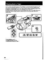 Preview for 20 page of Sony Handycam CCD-TR40 User Manual