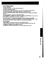 Preview for 21 page of Sony Handycam CCD-TR40 User Manual