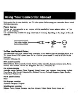 Preview for 36 page of Sony Handycam CCD-TR40 User Manual