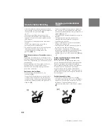 Preview for 16 page of Sony Handycam CCD-TR403 Operating Instructions Manual