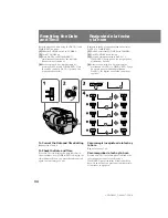 Preview for 34 page of Sony Handycam CCD-TR403 Operating Instructions Manual