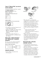 Preview for 7 page of Sony Handycam DCR-DVD408 Operating Manual