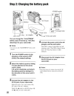 Preview for 22 page of Sony Handycam DCR-DVD408 Operating Manual