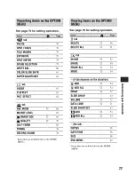 Preview for 77 page of Sony Handycam DCR-DVD408 Operating Manual