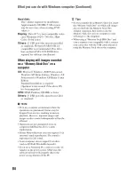 Preview for 84 page of Sony Handycam DCR-DVD408 Operating Manual