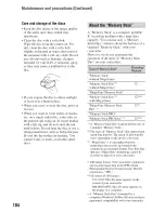 Preview for 104 page of Sony Handycam DCR-DVD408 Operating Manual