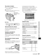 Preview for 127 page of Sony Handycam DCR-DVD408 Operating Manual