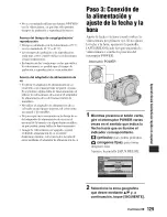 Preview for 129 page of Sony Handycam DCR-DVD408 Operating Manual