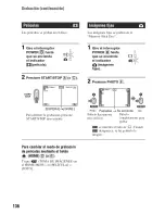 Preview for 136 page of Sony Handycam DCR-DVD408 Operating Manual