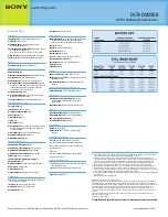 Preview for 2 page of Sony Handycam DCR-DVD508 System Manual