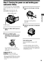 Preview for 13 page of Sony Handycam DCR-HC21 Operating Manual