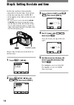 Preview for 16 page of Sony Handycam DCR-HC21 Operating Manual