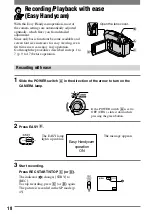 Preview for 18 page of Sony Handycam DCR-HC21 Operating Manual