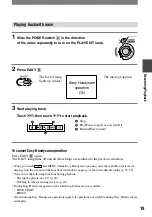 Preview for 19 page of Sony Handycam DCR-HC21 Operating Manual