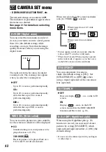 Preview for 42 page of Sony Handycam DCR-HC21 Operating Manual