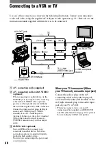 Preview for 48 page of Sony Handycam DCR-HC21 Operating Manual