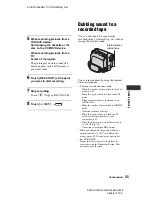 Preview for 55 page of Sony Handycam DCR-HC23E Operating Manual