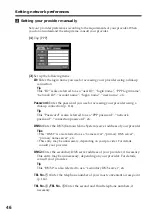 Preview for 46 page of Sony Handycam DCR-IP220 Operating Instructions Manual