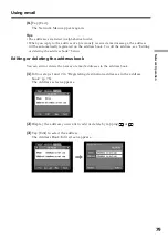 Preview for 79 page of Sony Handycam DCR-IP220 Operating Instructions Manual