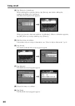 Preview for 80 page of Sony Handycam DCR-IP220 Operating Instructions Manual