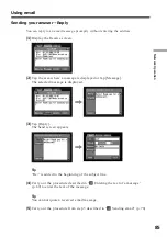 Preview for 85 page of Sony Handycam DCR-IP220 Operating Instructions Manual