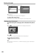 Preview for 102 page of Sony Handycam DCR-IP220 Operating Instructions Manual