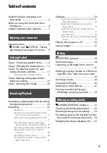 Preview for 5 page of Sony Handycam DCR-SR210E Handbook