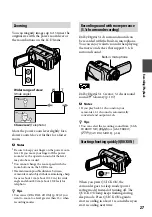 Preview for 27 page of Sony Handycam DCR-SR210E Handbook