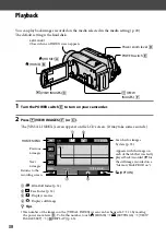 Preview for 30 page of Sony Handycam DCR-SR210E Handbook