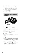 Preview for 34 page of Sony Handycam DCR-SR210E Handbook