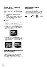 Preview for 36 page of Sony Handycam DCR-SR210E Handbook