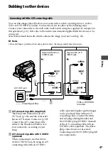 Preview for 47 page of Sony Handycam DCR-SR210E Handbook