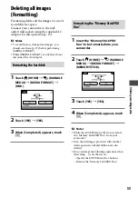 Preview for 53 page of Sony Handycam DCR-SR210E Handbook